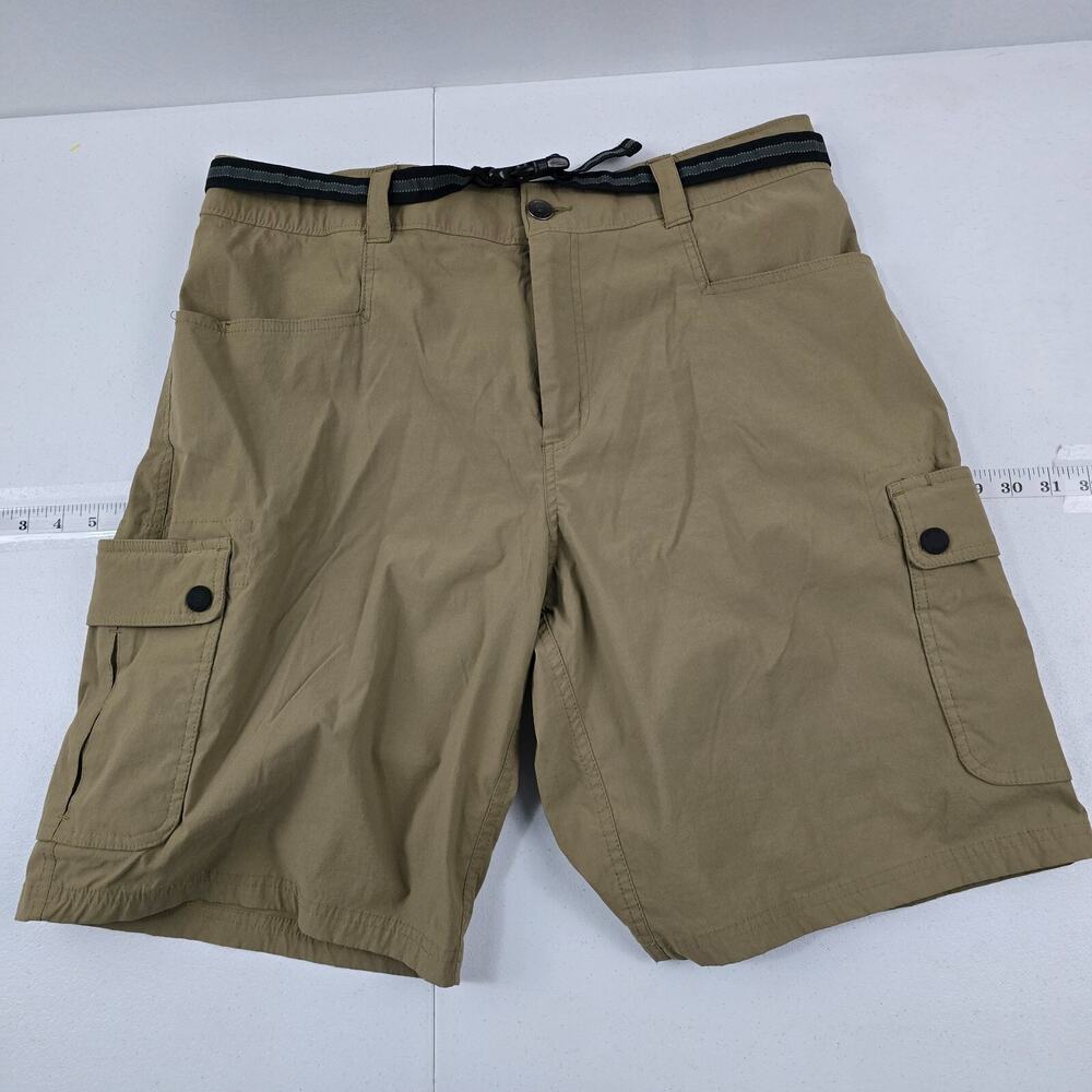 Orvis hiking shorts beige tan 36 mens‎ belted 5270